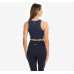 Treeningsärk naistele Picsil Fitted Crop Top 0.1 sinine