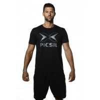 PicSil treening T-särk Black Logo 